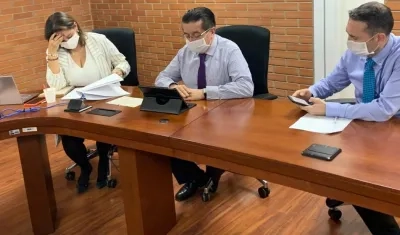 El Ministro de Salud, Fernando Ruiz.