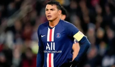 El futbolista brasileño Thiago Silva, capitán del PSG.