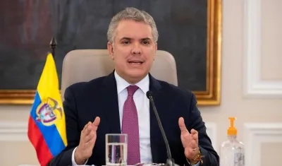 Iván Duque, presidente de Colombia.
