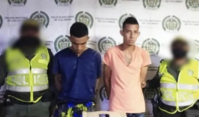 Los dos hombres imputados. 