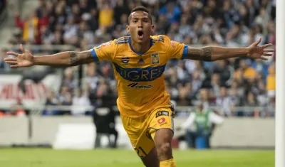 El jugador barranquillero Francisco Javier Meza.