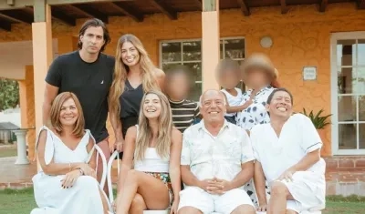 La reina, su hermano, exreina y sus padres.