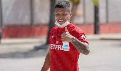 Juan Camilo 'Cucho' Hernández, futbolista colombiano.