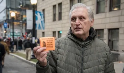 Martin Gugino, el manifestante de 75 años empujado por agentes de Policía en Buffalo.