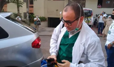 El médico José Julián Buelvas.