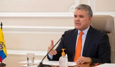 Ivan Duque, Presidente de Colombia.
