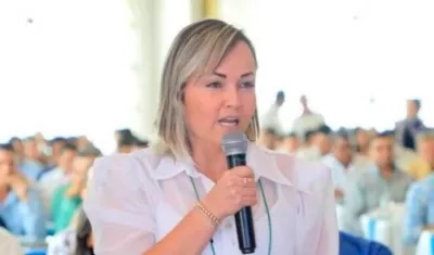 Claudia Luz Alba Porras Rodríguez, alcaldesa de Socorro.