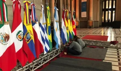 Bastidores de Cumbre de Santa Fe- Mercosur.