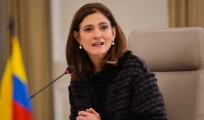 Ángela María Orozco, ministra de Transporte.