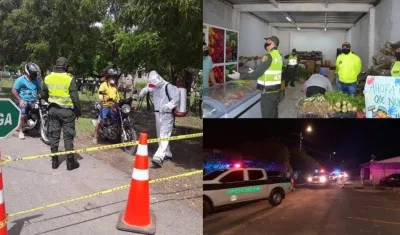 Operativos de la Policía.