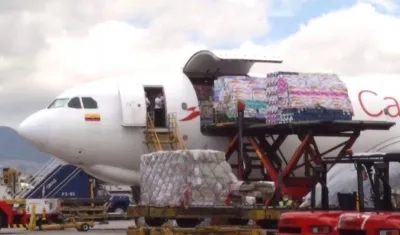 Llegada de ventiladores.