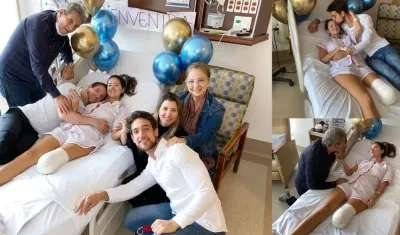 La exseñorita Colombia, Daniella Álvarez.