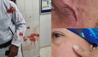 Médicos heridos en el Camino Bosques de María