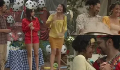 Escenas de la producción.