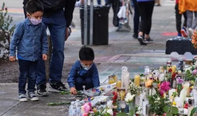 Protesta en Washington contra el racismo.