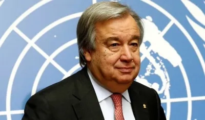 Secretario general de la ONU, António Guterres.