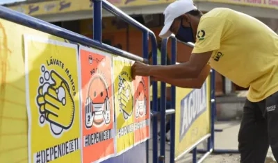 El cerco sanitario será desde este martes en el centro de Barranquilla.