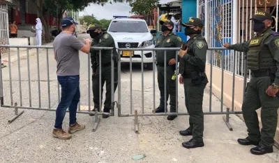 Los nuevos cercos sanitarios dispuestos hoy por la Alcaldía de Barranquilla.