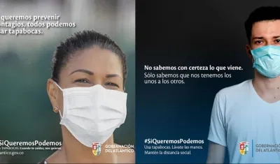 Imágenes de la campaña.