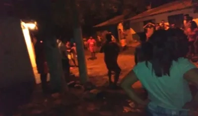 Una de las rumbas violando la cuarentena.