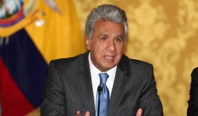 Lenín Moreno, presidente de Ecuador.