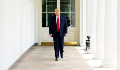 Donald Trump, presidente de los Estados Unidos.