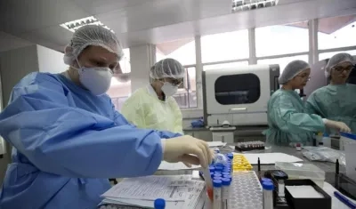 Laboratorio en Brasil.