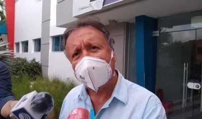 El Vicesalud, Luis Alexander Moscoso.