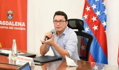 Carlos Caicedo, Gobernador del Magdalena.