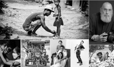 Una muestra de las fotos en exhibición virtual.