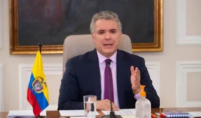 Iván Duque, Presidente de Colombia.
