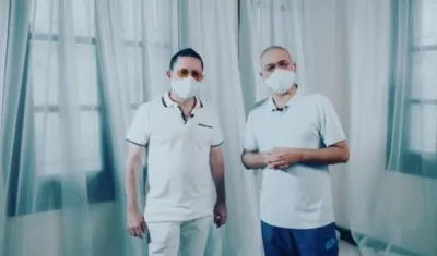 Iván Ovalle e Iván Villazón.