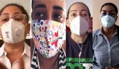 Las secretarias de Salud de Atlántico, Piojó, Baranoa y Malambo.