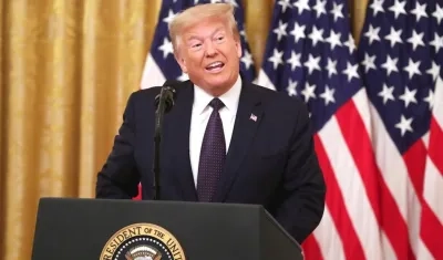 Donald Trump, presidente de los Estados Unidos.