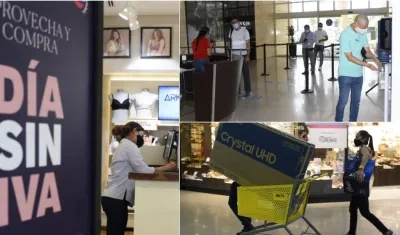 Día sin IVA en el Centro Comercial Buenavista.