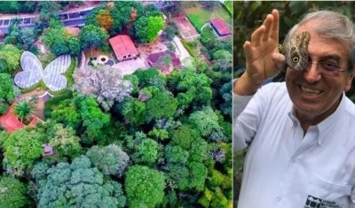 Alberto Gómez Mejía, Fundador Jardín Botánico del Quindío.