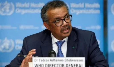 El director general de la OMS, Tedros Adhanom Ghebreyesus.