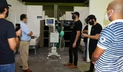 Uno de los prototipos presentados.