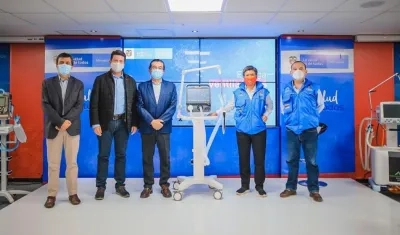 Entrega de ventiladores.