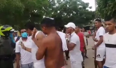 Indisciplina social en el barrio Pumarejo.