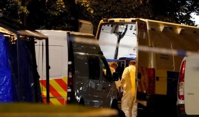 El capturado fue apuñalando, aparentemente al azar.