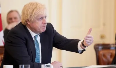 Boris Johnson, primer ministro británico.
