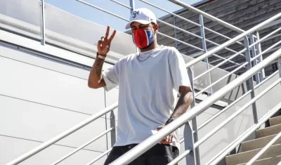 La llegada de Neymar.