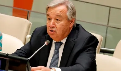 Antonio Guterres, secretario general de la ONU.