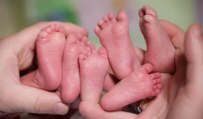 Los trillizos nacieron el 17 de junio.