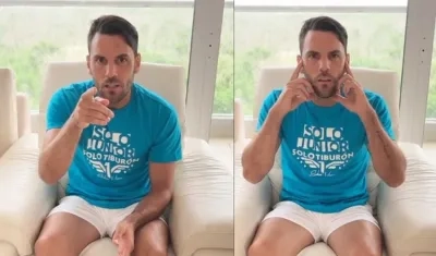 Sebastián Viera, capitán del Junior de Barranquilla.