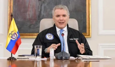 Iván Duque, presidente.