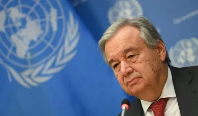 António Guterres, secretario general de la ONU.