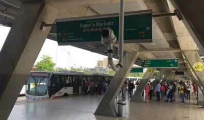 Cámara Térmica, instalada en estación Joe Arroyo.