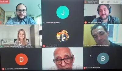 Sesión virtual del Consejo Superior de Uniatlántico.